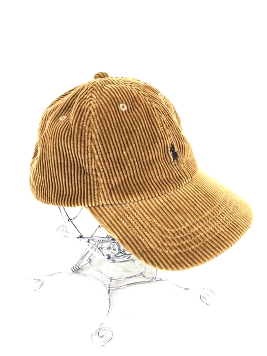 Polo by RALPH LAUREN（ポロバイラルフローレン） コーデュロイ　ポニー刺繍　6パネルキャップ メンズ 帽子