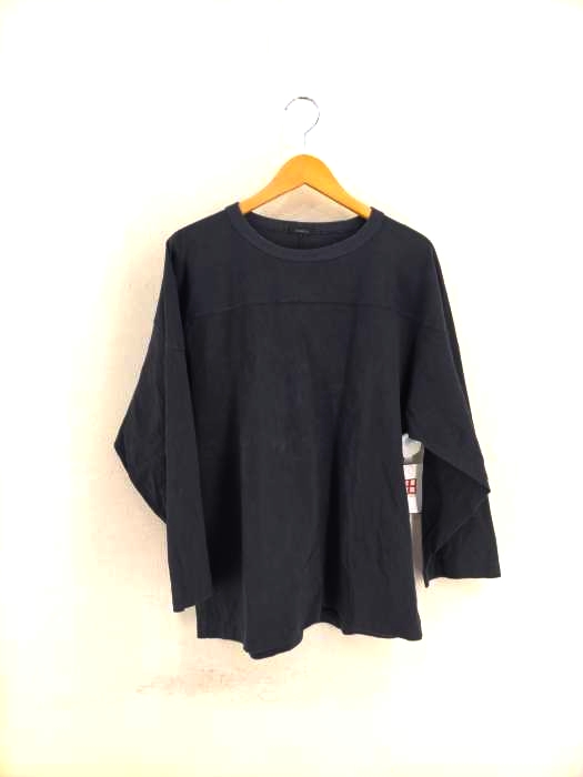 COMOLI 19AW フットボールTシャツ 2 COMOLI 19AW フットボールTシャツ チャコール 2 コモリ