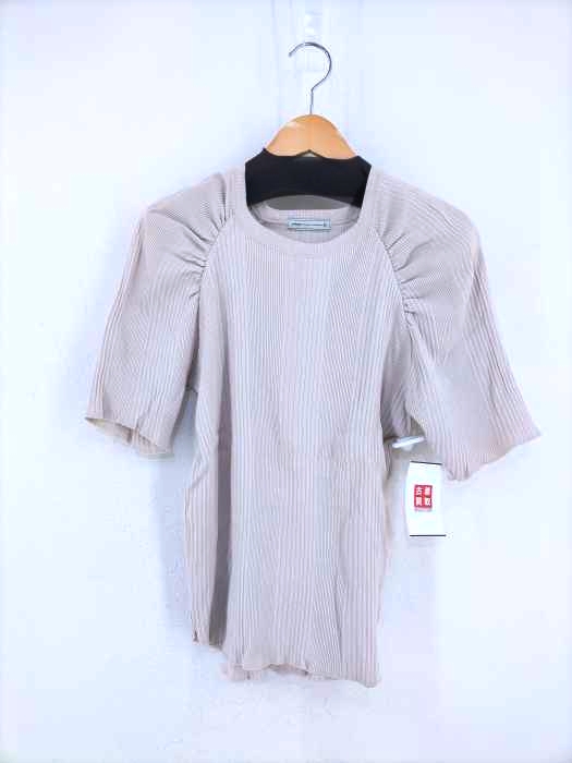 relume JOURNAL STANDARD（レリューム ジャーナルスタンダード） 19SS GENDERLESS ランダムプリーツギャザーTシャツ レディース トップス