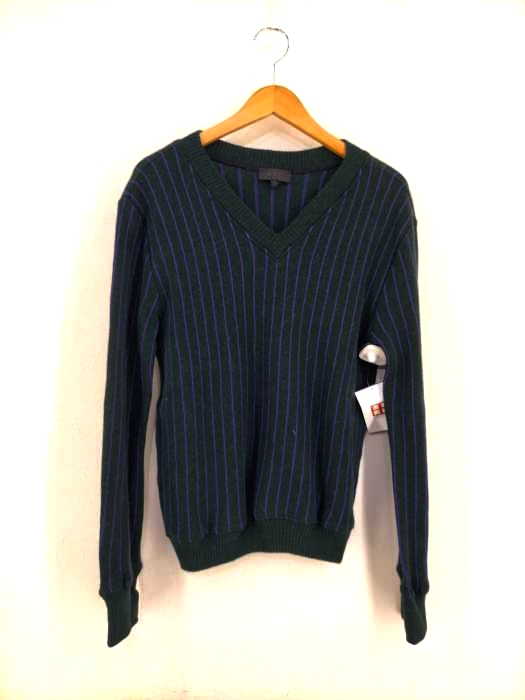 A.P.C.（アーペーセー） 90s ストライプ Vネックニット メンズ トップス