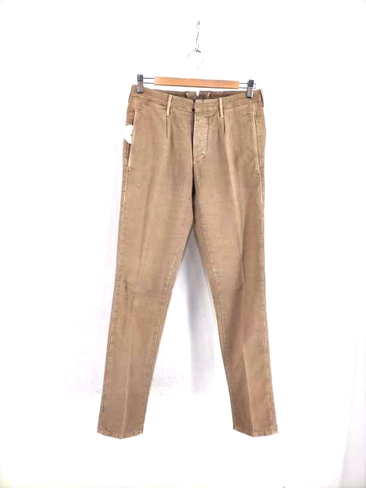 INCOTEX（インコテックス） SLOWEAR ウォッシュ加工ストレッチコットンチノパンツ メンズ パンツ