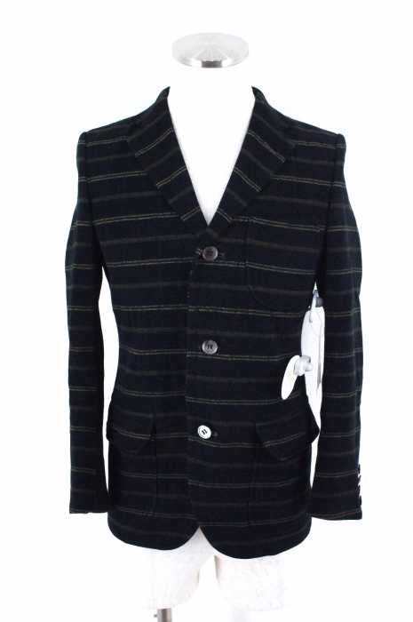 JUNYA WATANABE COMME des GARCONS MAN （ジュンヤワタナベコムデギャルソンマン） AD2010 3Bボーダーテーラードジャケット メンズ アウター