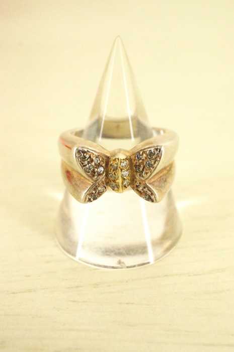 Folli Follie （フォリフォリ） バタフライモチーフシルバーリング レディース アクセサリー