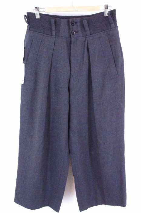 ISSEY MIYAKE(イッセイミヤケ) 13AW リブワイドパンツ レディース パンツ