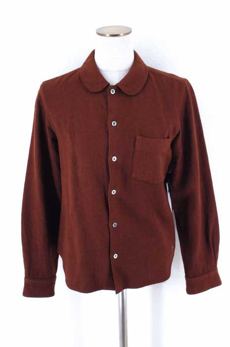 tricot COMME des GARCONS （トリココムデギャルソン） ラウンドカラーボタンシャツ レディース トップス
