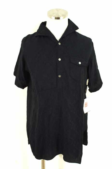 URU (ウル) 14SS ペイズリーホリゾンタルカラーシャツ メンズ トップス