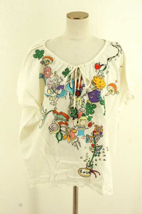 TSUMORI CHISATO （ツモリチサト） 刺繍ブラウス　スモック レディース トップス