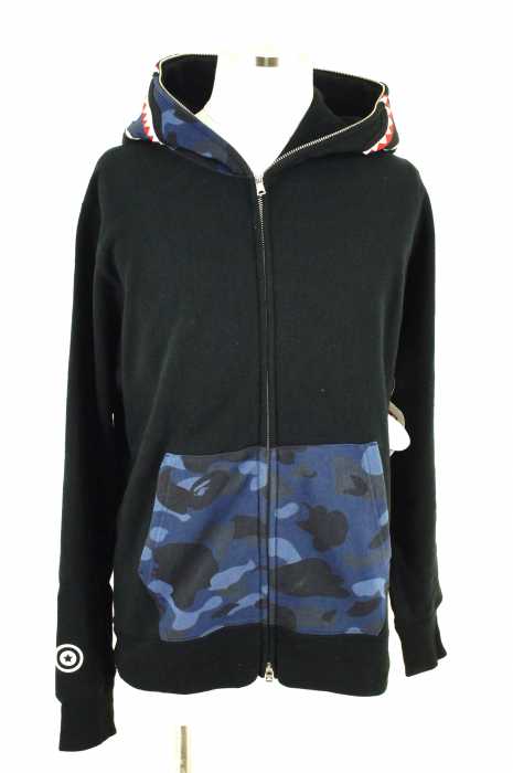 A BATHING APE （アベイシングエイプ） サルカモ シャークパーカー メンズ トップス