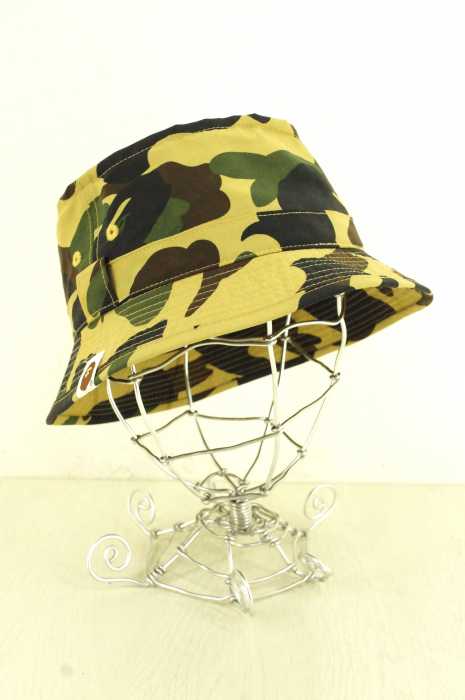 A BATHING APE (アベイシングエイプ) 1ST CAMO バケットハット レディース 帽子