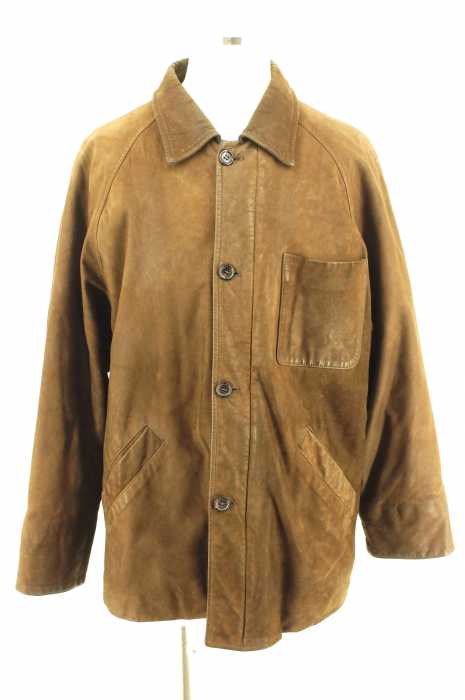 COMME des GARCONS HOMME （コムデギャルソンオム） AD1989 中綿レザージャケット メンズ アウター