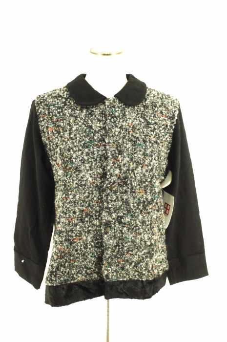 tricot COMME des GARCONS（トリココムデギャルソン） ラウンドカラーパイルニット レディース アウター