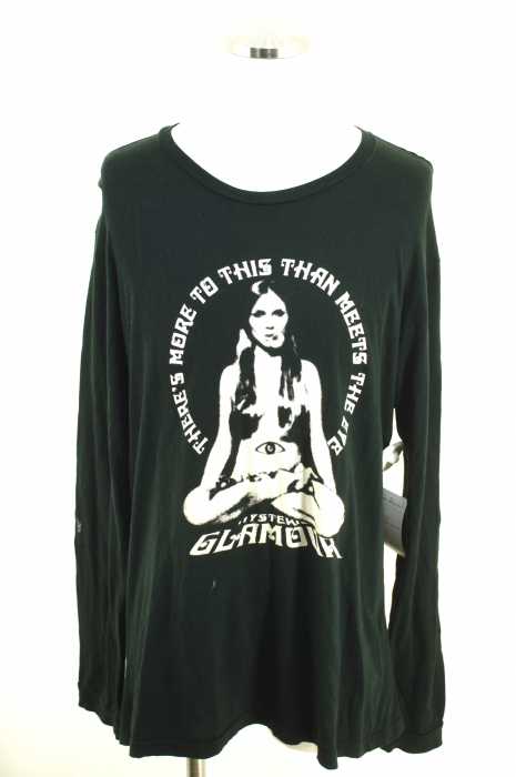 HYSTERIC GLAMOUR (ヒステリックグラマー) ヨガプリントロングカットソー トップス メンズ トップス