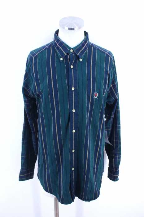 TOMMY HILFIGER （トミーヒルフィガー） カレッジストライプBDシャツ メンズ トップス