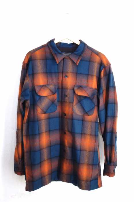 PENDLETON（ペンドルトン） オンブレチェックオープンカラーネルシャツ メンズ トップス