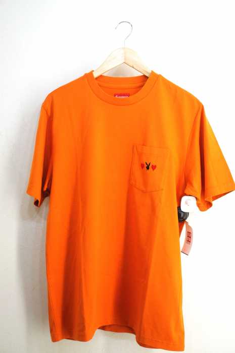 Supreme × PLAYBOY（シュプリーム × プレイボーイ） pocket tee メンズ トップス