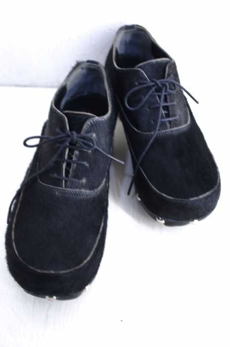 コムデギャルソントリコ 革靴 サボ 23cm tricot COMME des GARCONS （トリココムデギャルソン） ハラコ サボ