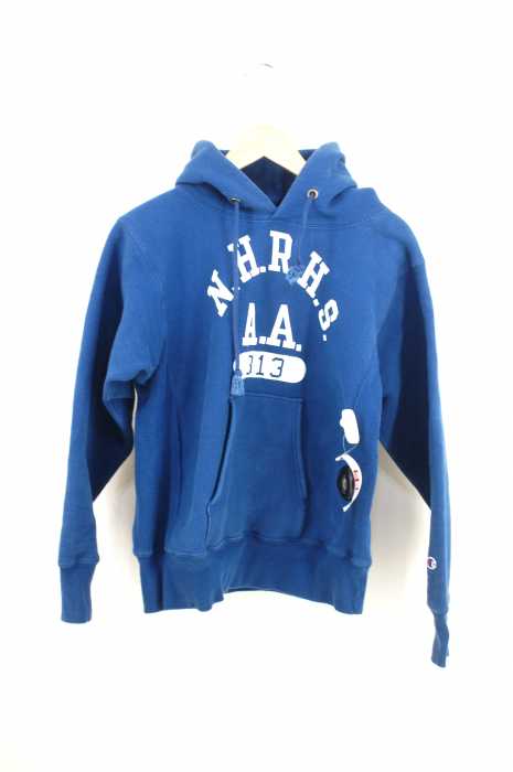 Champion （チャンピオン） USA製 復刻赤単色タグ REVERSE WEAVE カレッジロゴパーカー メンズ トップス