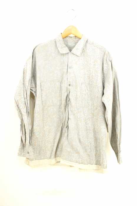 COMME des GARCONS HOMME （コムデギャルソンオム） AD1998 花柄オープンカラーシャツ メンズ トップス