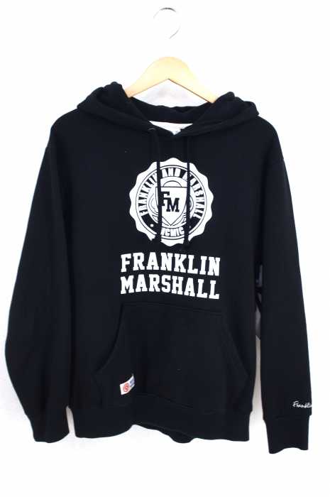 FRANKLIN&MARSHALL(フランクリンマーシャル) ロゴプリントプルオーバーパーカー メンズ トップス