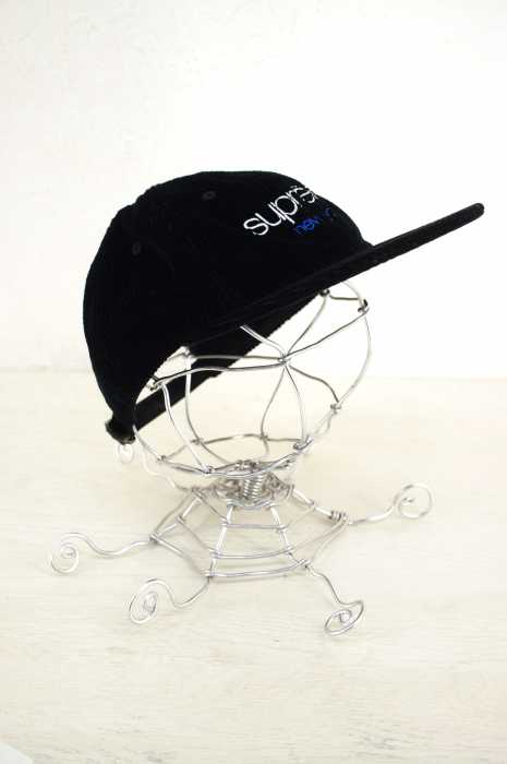 Supreme シュプリーム 17aw Waffle Corduroy Classic Logo 6 Panel Cap メンズ 帽子 ブランド古着買取販売バズストア