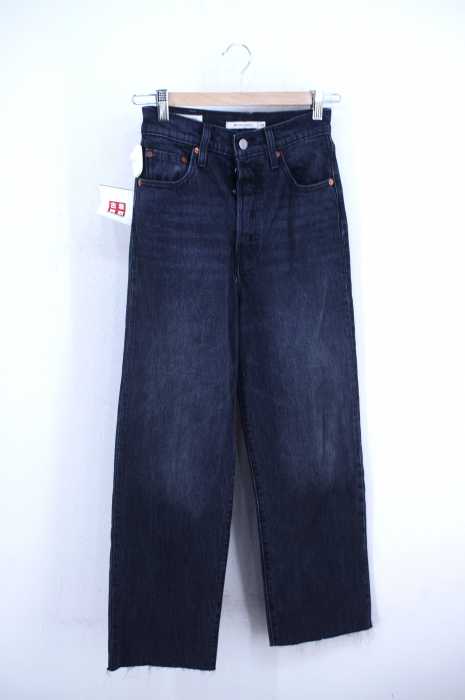 Levi's （リーバイス） ストレートカットオフアンクルデニム RIBCAGE レディース パンツ