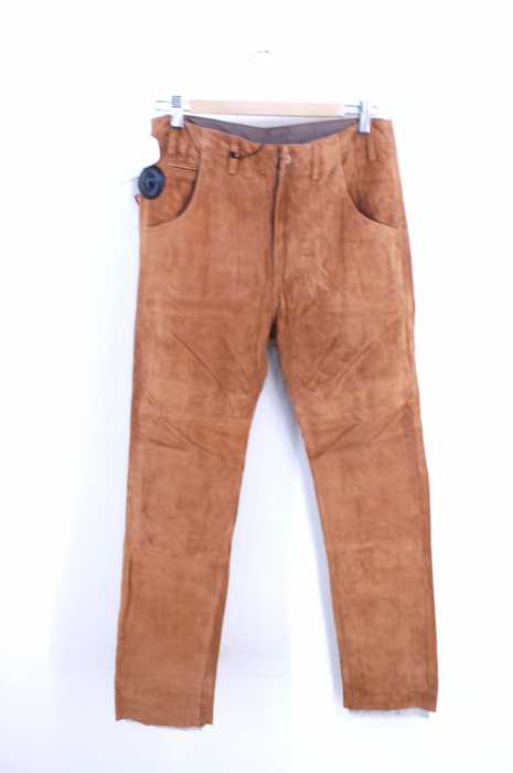 bukht(ブフト) GOAT SUEDE S/T PANTS メンズ パンツ
