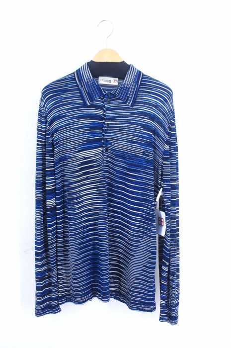 MISSONI(ミッソーニ) ボーダーレーヨンシャツ メンズ トップス