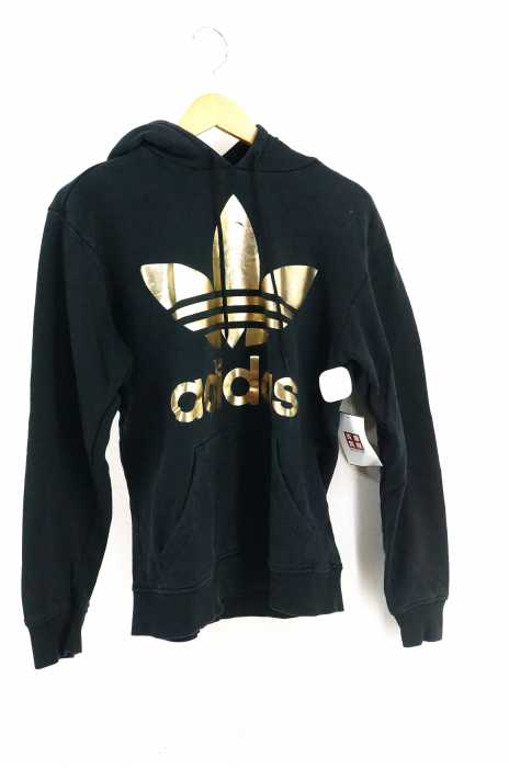 adidas （アディダス） トレフォイルロゴプルオーバーパーカー レディース トップス