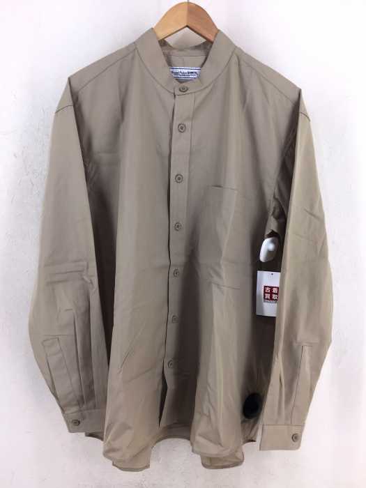 UNIVERSAL PRODUCTS（ユニバーサルプロダクツ） THOMAS MASON　BAND COLLAR L/S SHIRT SAX　バンドカラーシャツ メンズ トップス