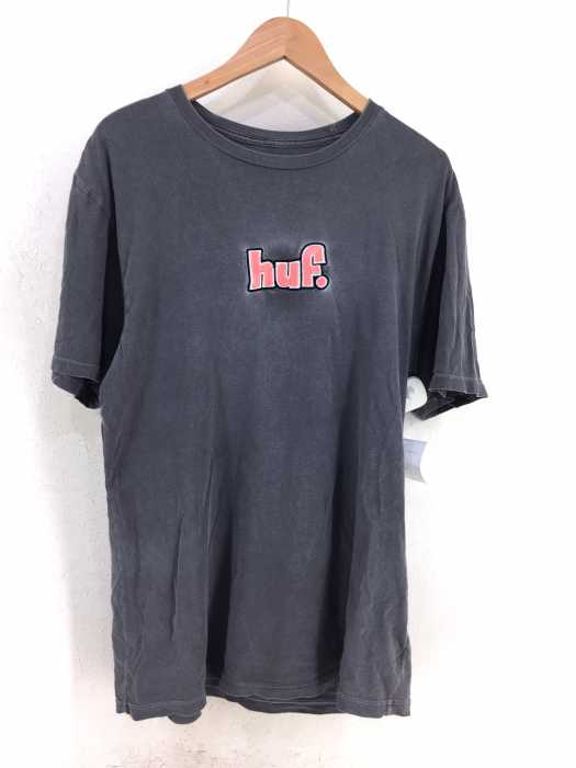 HUF（ハフ） ロゴ刺繍　クルーネックTシャツ メンズ トップス