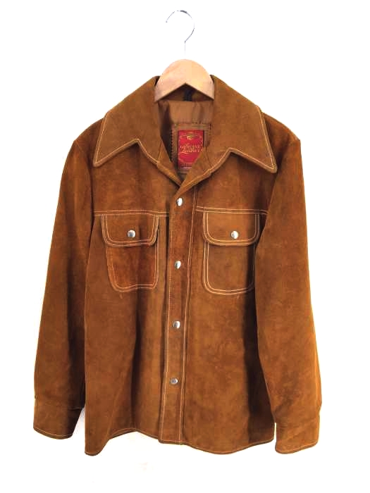 70s スウェードレザージャケット