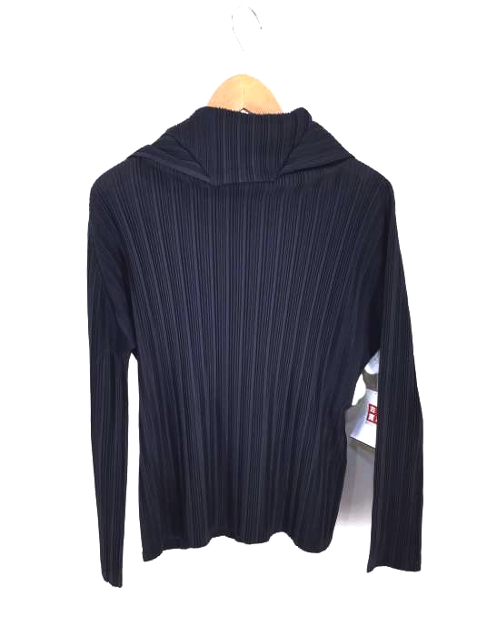 PLEATS PLEASE ISSEY MIYAKE(プリーツプリーズイッセイミヤケ) 17SS プリーツ加工ハイネックカットソー レディース トップス
