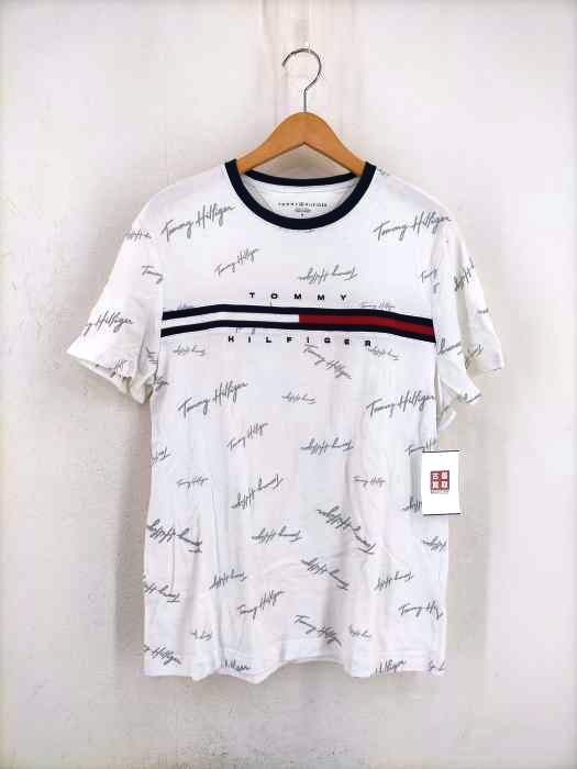 TOMMY HILFIGER(トミーヒルフィガー) 総柄クルーネックTシャツ メンズ トップス
