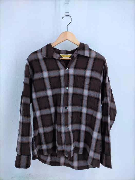 PENNYS(フルギ) OMBRE CHECK SHIRTS オンブレチェックシャツ メンズ トップス