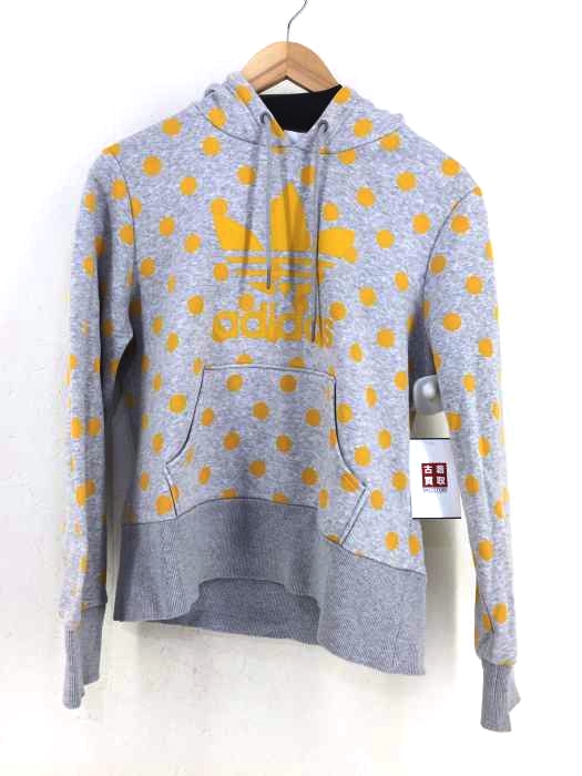 adidas Originals（アディダスオリジナルス） ロゴプリント ドット柄パーカースウェット レディース トップス