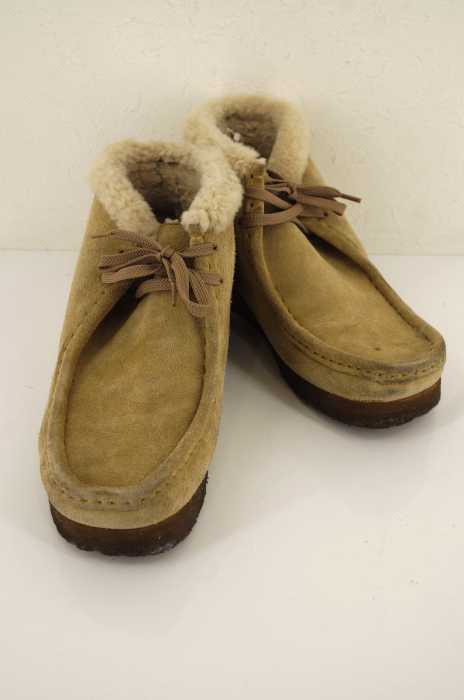 Clarks(クラークス) ワラビー内ボアスエードシューズ メンズ シューズ