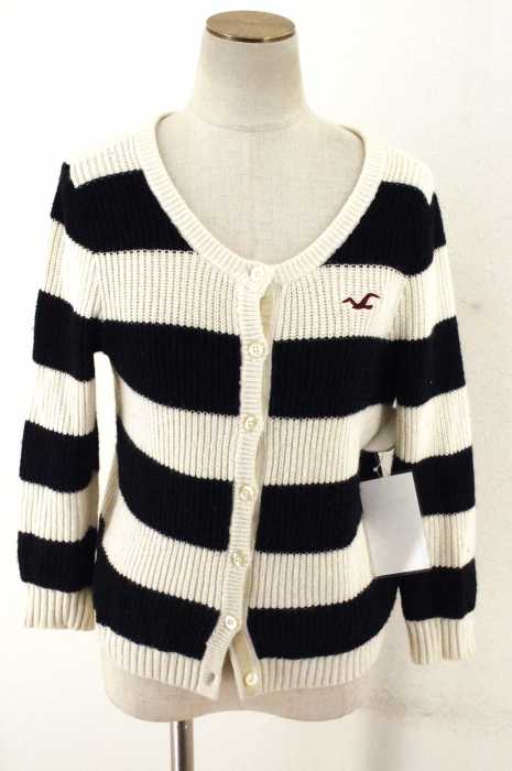 Hollister （ホリスター） ボーダーカーディガン レディース トップス