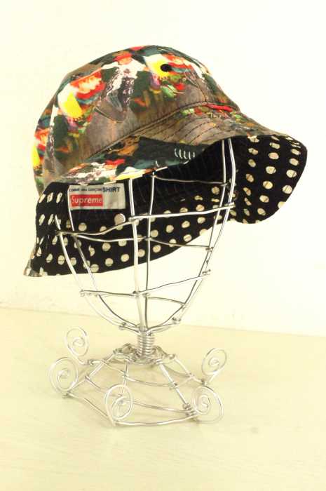USA製OLD supreme × コムデギャルソン バケットハット カモ柄 2025年 USA製OLD supreme × コムデギャルソン バケットハット カモ柄 2025年