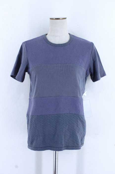 tricot COMME des GARCONS (トリココムデギャルソン) AD1998 異素材切替クルーネックTシャツ レディース トップス
