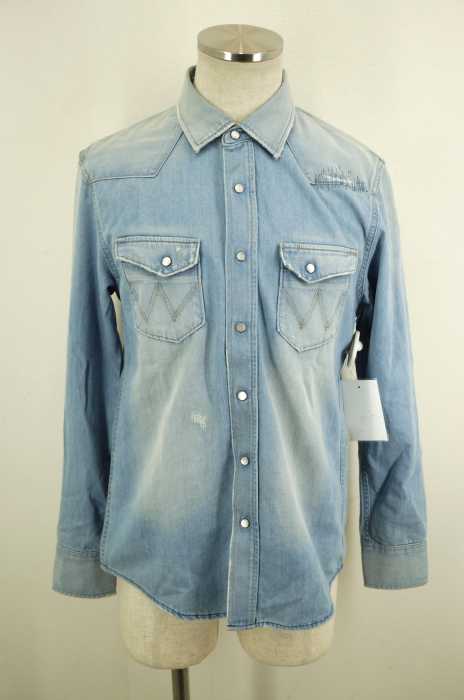 Wrangler (ラングラー) スナップボタンシャツ メンズ トップス