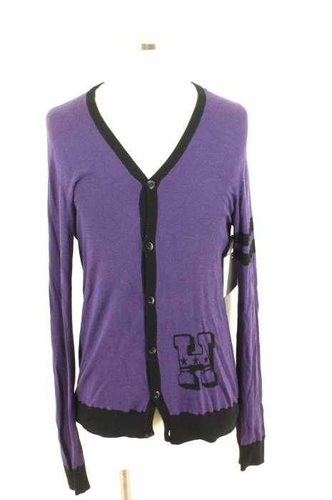 HYSTERIC GLAMOUR （ヒステリックグラマー） バイカラーボタンカーディガン メンズ トップス