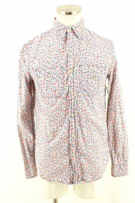 DENIM & SUPPLY RALPH LAUREN (デニム&サプライ ラルフローレン) 花柄ワークシャツ メンズ トップス