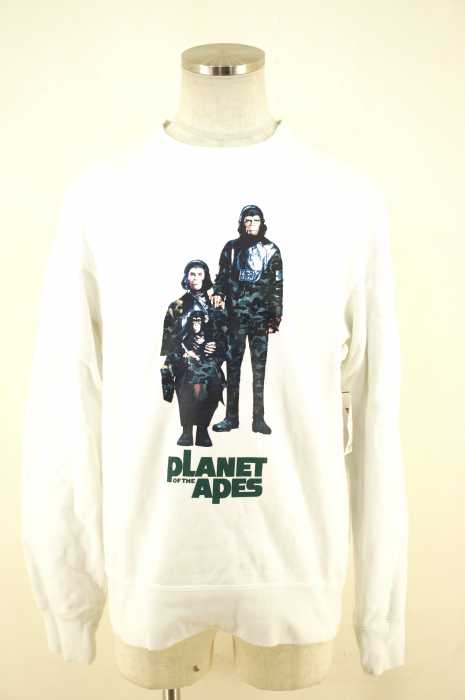 A BATHING APE （アベイシングエイプ） PLANET OF THE APES キャラクターコラボプルオーバー メンズ トップス