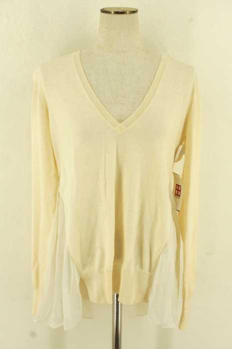 JOSEPH （ジョゼフオム） レースレイヤード調ニットトップス レディース トップス