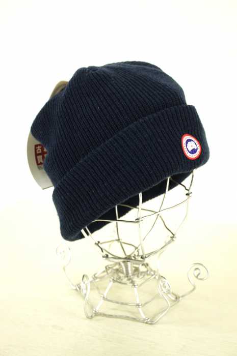CANADA GOOSE (カナダグース) ロゴ刺繍 メンズ 帽子