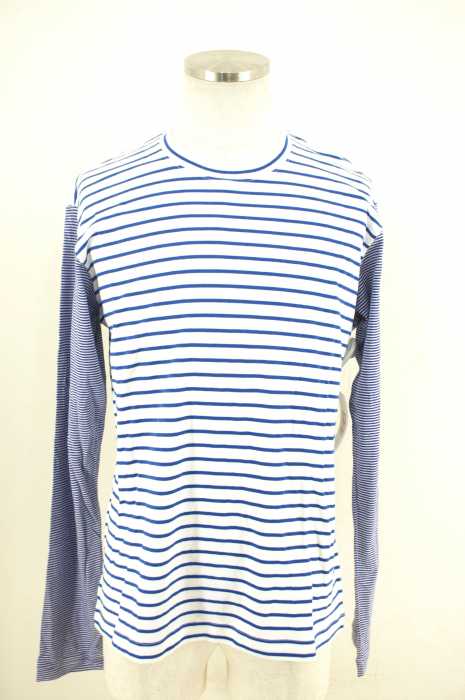 COMME des GARCONS HOMME （コムデギャルソンオム） 切替ボーダーカットソー メンズ トップス