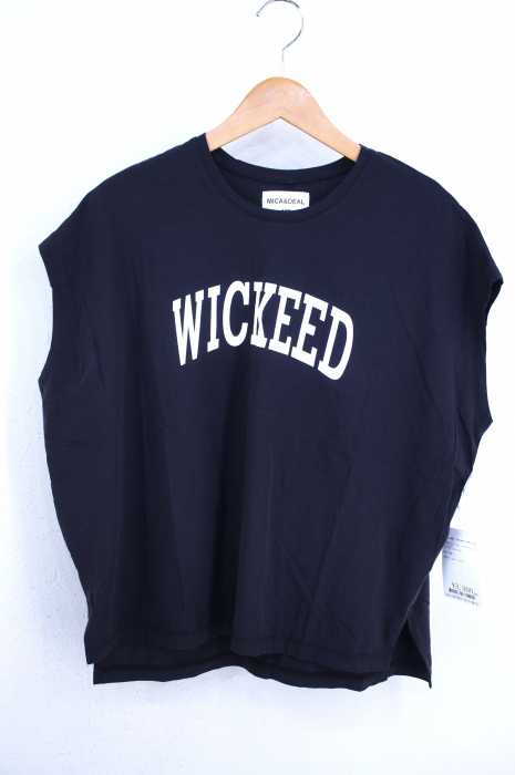 MICA & DEAL (マイカアンドディール) WICKEED プリントTee レディース トップス