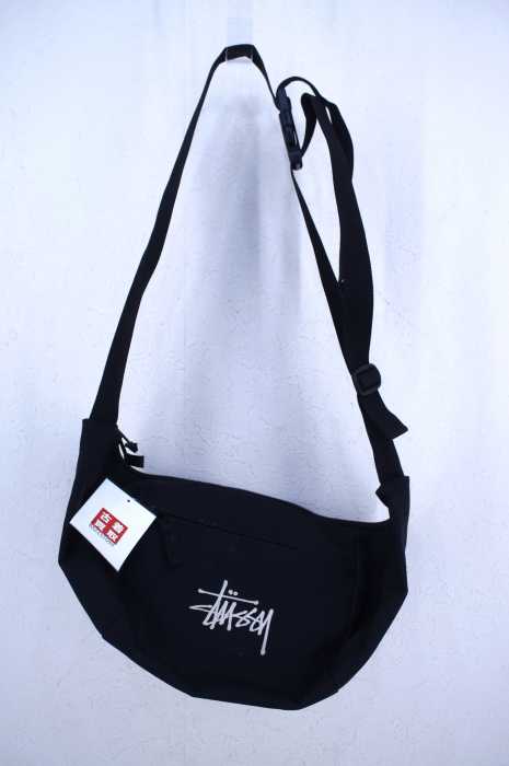 STUSSY (ステューシー) ロゴ刺繍ウエストバッグ メンズ バッグ