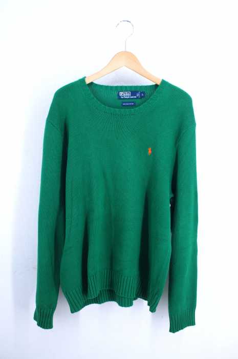 Polo by RALPH LAUREN （ポロバイラルフローレン） ポニー刺繍コットンニット メンズ トップス