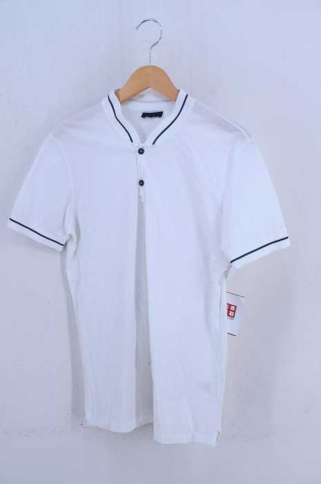 LANVIN (ランバン) Contrast Trim Polo Shirt メンズ トップス